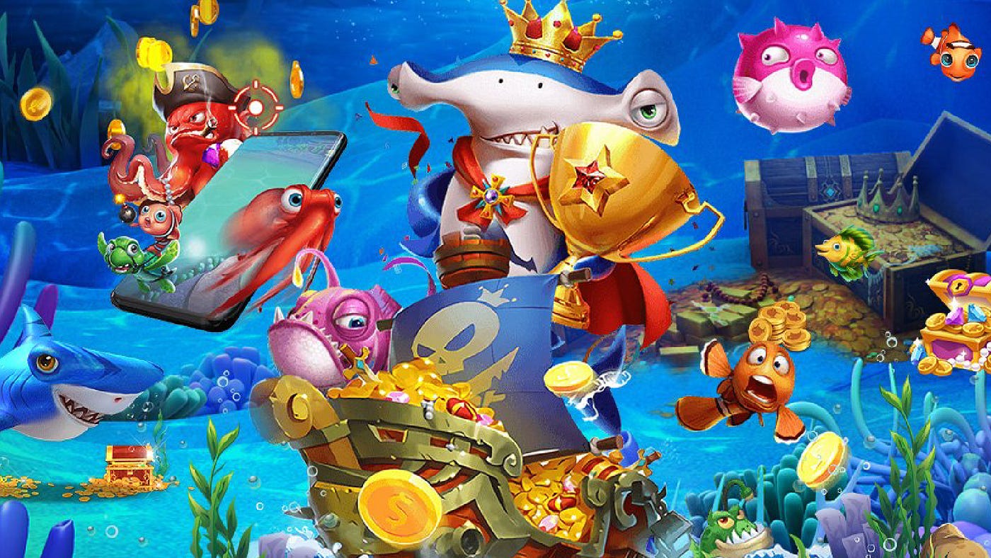 ฉากเกมยิงปลาสำหรับสำรวจจากล็อบบี้ 79z